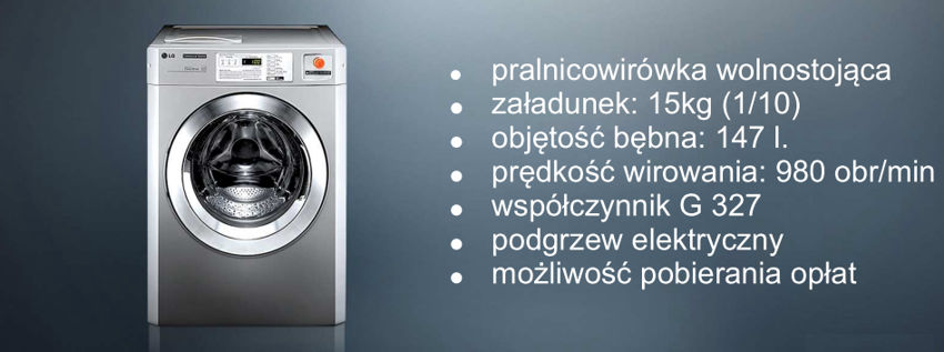 Pralnico-wirówka LG TITAN C MAX (max na 2 ubrania specjalne)